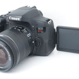 ★超高画質！初心者もOK！自撮り＋Wi-Fi機能☆キャノン EOS Kiss X8i レンズキット★