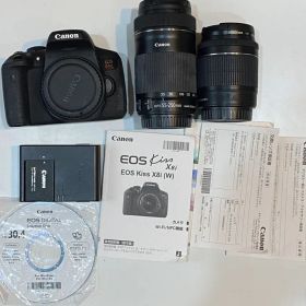 Canon EOS Kiss X8i 本体 + レンズ2本 + 付属品