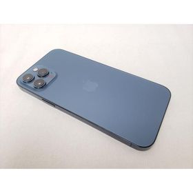 (中古) iPhone12 Pro Max 256GB パシフィックブルー /MGD23J/A 、softbank