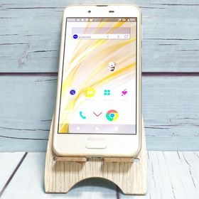 SHARP docomo AQUOS sense SH-01K Champagne Gold ゴールド 本体 白ロム SIMロック解除済み SIMフリー C687912