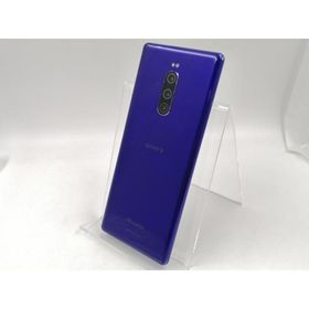 【中古】SONY docomo 【SIMロック解除済み】 Xperia 1 SO-03L Purple【千葉】保証期間１ヶ月【ランクC】