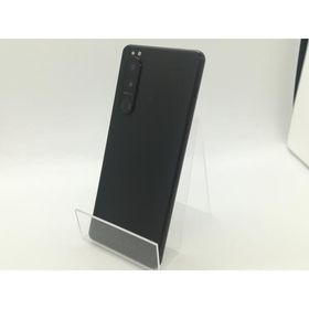 【中古】SONY au 【SIMフリー】 Xperia 5 III フロストブラック 8GB 128GB SOG05【OSU301】保証期間１ヶ月【ランクB】