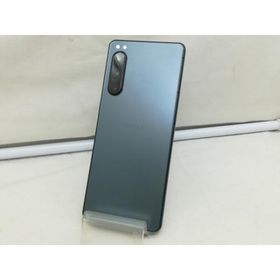 【中古】SONY docomo 【SIMフリー】 Xperia 5 IV 8GB 128GB SO-54C グリーン【川崎】保証期間１ヶ月【ランクC】