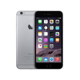 海外SIMシムフリー版 Apple iPhone6 Plus(5.5インチ)スペースグレー(ブラック黒)128GB [送料無料]
