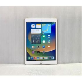 中古 Apple iPad 第5世代 Wi-Fi + Cellular 32GB ゴールド MPG42J/A SoftBank版 /難あり品