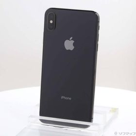 〔中古〕Apple(アップル) iPhoneXS Max 64GB スペースグレイ MT6Q2J／A SIMフリー〔247-ud〕
