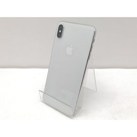 【中古】Apple SoftBank 【SIMロック解除済み】 iPhone XS Max 64GB シルバー MT6R2J/A【新宿】保証期間１ヶ月【ランクC】