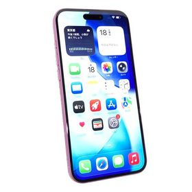 中古 Apple iPhone16 Plus 128GB ピンク MXVD3J／A SIMフリー ※ネットワーク利用制限あります