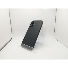 【中古】Apple 国内版 【SIMフリー】 iPhone 16 128GB ブラック MYDQ3J/A【川崎駅前】保証期間１ヶ月【ランクB】