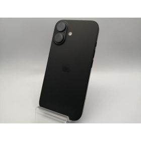【中古】Apple 国内版 【SIMフリー】 iPhone 16 128GB ブラック MYDQ3J/A【秋葉本店】保証期間１ヶ月【ランクB】