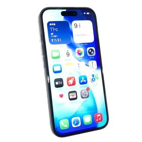 中古 Apple iPhone16 128GB ブラック MYDQ3J／A SIMフリー ネットワーク利用制限▲判定