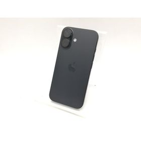 【中古】Apple 国内版 【SIMフリー】 iPhone 16 128GB ブラック MYDQ3J/A【仙台イービーンズ】保証期間１ヶ月【ランクB】