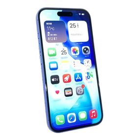 中古 Apple iPhone16 256GB ウルトラマリン MYE03J／A SIMフリー ネットワーク利用制限▲判定