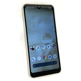 中古 SHARP AQUOS wish2 64GB アイボリー A204SH SIMフリー ※SIMトレイ無し