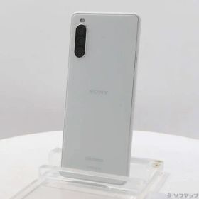〔中古品〕 Xperia 10 II 64GB ホワイト SO-41A docomoロック解除SIMフリー【368】
