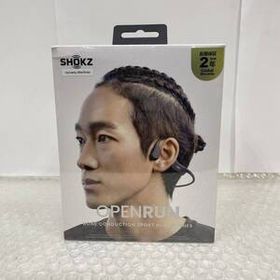 【未開封】 Shokz ショックス OpenRun 骨伝導イヤホン SKZ-EP-000003 コズミックブラック ワイヤレスイヤホン S803 251014SK250309