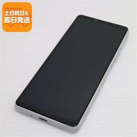 美品 Xperia 10 III SOG04 ホワイト 白ロム 本体 即日発送 土日祝発送OK あすつく