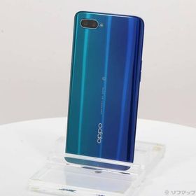 〔中古〕OPPO(オッポ) Reno A 64GB ブルー CPH1983BL SIMフリー〔368-ud〕