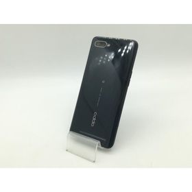 【中古】Oppo 楽天モバイル 【SIMフリー】 Reno A 6GB 128GB ブラック CPH1983【静岡】保証期間１ヶ月【ランクC】