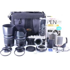 オリンパス(OLYMPUS)の【❄Wifi搭載❄】OLYMPUS E-PL7 ダブルレンズセット★すぐ撮影可能(ミラーレス一眼)