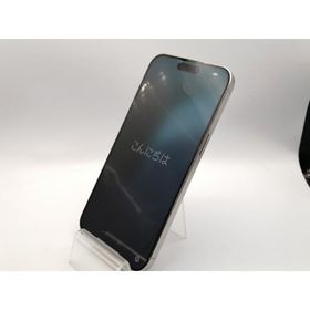 【中古】Apple 国内版 【SIMフリー】 iPhone 15 Pro Max 256GB ホワイトチタニウム MU6Q3J/A【秋葉本店】保証期間１ヶ月【ランクB】