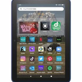 【中古】【安心保証】 Fire HD 8 第12世代 2022[64GB] Wi-Fiモデル ブルー