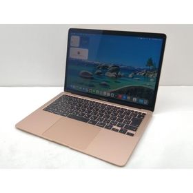 【中古】Apple MacBook Air 13インチ M1(CPU:8C/GPU:8C) 8GB/512GB ゴールド MGNE3J/A (M1・2020)【仙台イービーンズ】保証期間１ヶ月【ランクB】