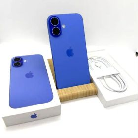 [Aランク]SIMフリー iPhone 16 128GB ウルトラマリン スマホ本体 電池100％
