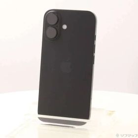 〔中古品〕 iPhone16 128GB ブラック MYDQ3J／A SIMフリー【198】