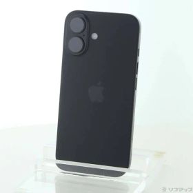 〔中古品〕 iPhone16 128GB ブラック MYDQ3J／A SIMフリー【297】