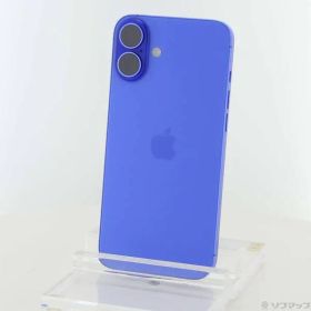 〔中古品〕 iPhone16 Plus 128GB ウルトラマリン MXVE3J／A SIMフリー【269】