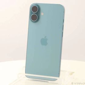 〔中古品〕 iPhone16 Plus 128GB ティール MXVF3J／A SIMフリー【349】