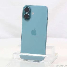 〔中古品〕 iPhone16 256GB ティール MYE13J／A SIMフリー【258】