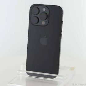 〔中古品〕 iPhone16 Pro 128GB ブラックチタニウム MYMV3J／A SIMフリー【349】