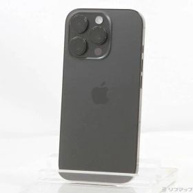 〔中古品〕 iPhone16 Pro 128GB ブラックチタニウム MYMV3J／A SIMフリー【348】