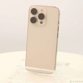 〔中古品〕 iPhone16 Pro 128GB デザートチタニウム MYMX3J／A SIMフリー【251】