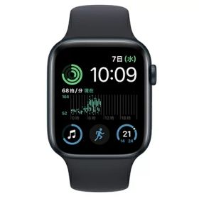 Apple 【第2世代】Apple Watch SE 44mm GPSモデル MNK03J/A A2723【ミッドナイトアルミニウムケース/ミッドナイトスポーツバンド】 [中古] 【当社3ヶ月間保証】 イオシス