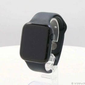 【中古】Apple(アップル) Apple Watch SE 第2世代 GPS 44mm ミッドナイトアルミニウムケース ミッドナイトスポーツバンド 【344-ud】