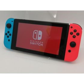 【中古】Nintendo Switch 本体 Joy-Con(L) ネオンブルー/(R) ネオンレッド HAD-S-KABAA 【2019年8月】【秋葉2号】保証期間１ヶ月【ランクC】