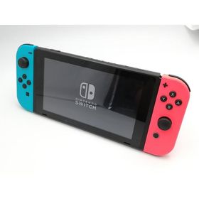 【中古】Nintendo Switch 本体 Joy-Con(L) ネオンブルー/(R) ネオンレッド HAD-S-KABAA 【2019年8月】【ECセンター】保証期間１ヶ月【ランクB】