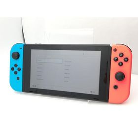 【中古】Nintendo Switch 本体 Joy-Con(L) ネオンブルー/(R) ネオンレッド HAD-S-KABAA 【2019年8月】【千葉】保証期間１ヶ月【ランクB】