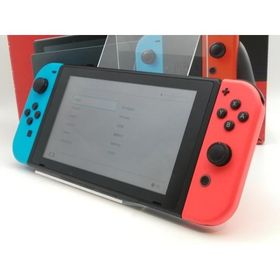 【中古】Nintendo Switch 本体 Joy-Con(L) ネオンブルー/(R) ネオンレッド HAD-S-KABAH 【2022年11月】【津田沼】保証期間１ヶ月【ランクB】