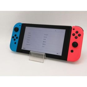 【中古】Nintendo Switch 本体 Joy-Con(L) ネオンブルー/(R) ネオンレッド HAD-S-KABAA 【2019年8月】【新宿2】保証期間１ヶ月【ランクB】
