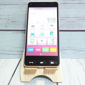 Y!mobile 京セラ かんたんスマホ 705KC ピンク 本体 白ロム SIMロック解除済み SIMフリー 137547
