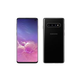 (再生新品) Samsung Galaxy S10 スマートフォン 128GB ブラック (Prism Black) 海外SIMフリー版 SM-G973U1 | 国際送料無料