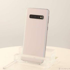 〔中古〕SAMSUNG(サムスン) GALAXY S10 128GB プリズムホワイト SM-G973C 楽天 SIMフリー〔295-ud〕