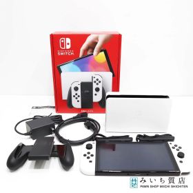 質屋 NINTENDO 任天堂 ニンテンドー スイッチ Switch 有機ELモデル ホワイト HEG-S-KAAAA HEG-001 動作品 箱入り 24s420-1 みいち質店