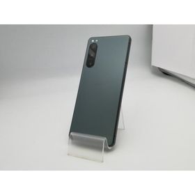 【中古】SONY 国内版 【SIMフリー】 Xperia 5 IV 8GB 256GB XQ-CQ44/G グリーン【大阪堂島】保証期間１ヶ月【ランクC】