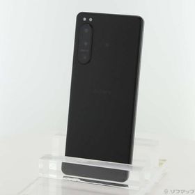 〔中古〕SONY(ソニー) Xperia 5 IV 256GB ブラック XQ-CQ44-B2JPCX0 SIMフリー〔344-ud〕