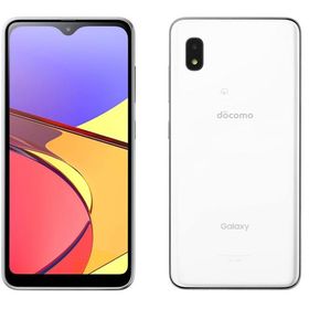 【SIMロック解除品】docomo Galaxy A21 SC-42A ホワイト White 64GB スマートフォン本体 SIMフリー